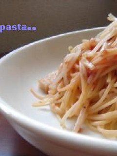 夏は梅でパスタ♪-レシピのメイン写真