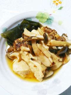 私の高野豆腐煮-レシピのメイン写真