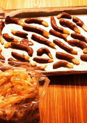 文旦ピールチョコレート-レシピのメイン写真