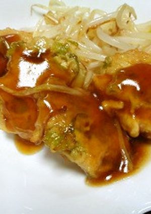 野菜が入ったつくね-レシピのメイン写真