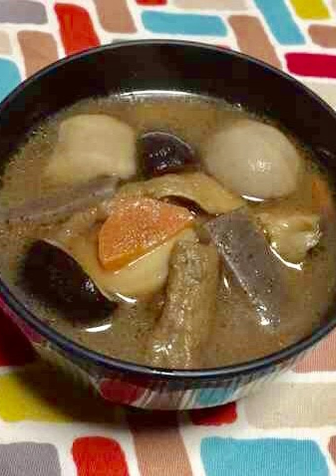 超簡単☆激うま！基本の醤油味のけんちん汁-レシピのメイン写真