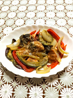 鮭と野菜の焼きびたし-レシピのメイン写真
