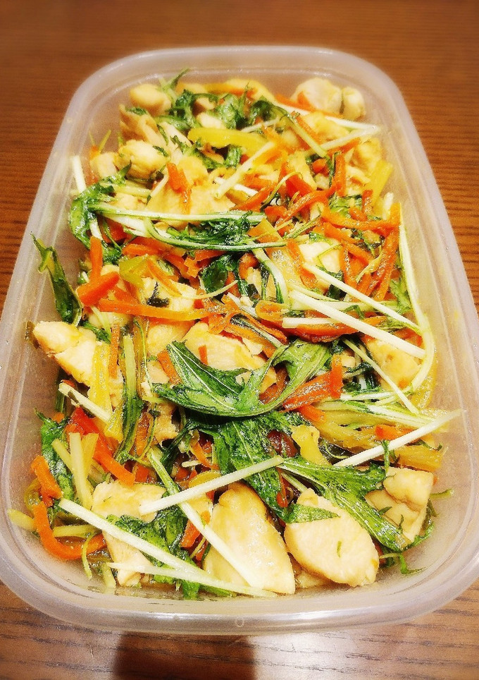 作り置き　むね肉と彩り野菜のマリネ風-レシピのメイン写真