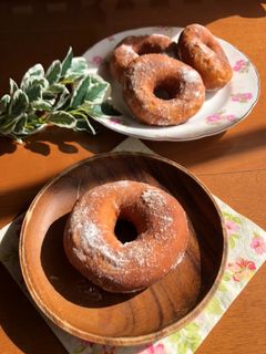 ふんわり♡イーストシナモンドーナツ-レシピのメイン写真