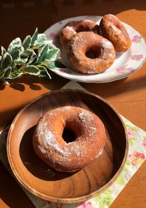 ふんわり♡イーストシナモンドーナツ-レシピのメイン写真