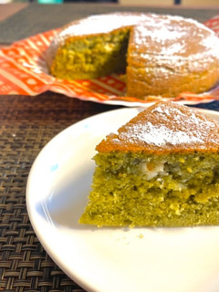 抹茶 ホワイトチョコケーキ 炊飯器-レシピのメイン写真