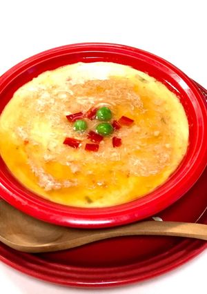 手作り五目豆腐とふんわり蟹入り餡掛け-レシピのメイン写真