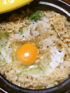 さっぽろ一番で、雪見鍋風ラーメン-レシピのメイン写真