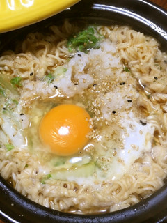 さっぽろ一番で、雪見鍋風ラーメン-レシピのメイン写真