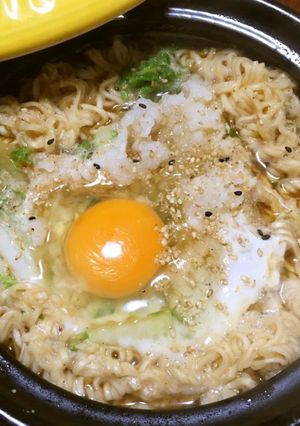 さっぽろ一番で、雪見鍋風ラーメン-レシピのメイン写真