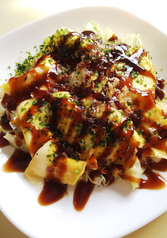 余ったキャベツで♪とん平焼き風♪-レシピのメイン写真