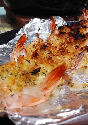 ガーリックシュリンプパン粉焼き(簡単)-レシピのメイン写真