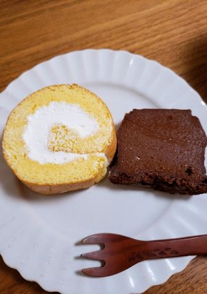 ロールケーキ-レシピのメイン写真