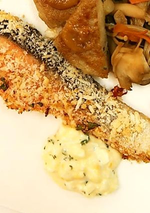 信州サーモンの塩麹オーブン焼き-レシピのメイン写真