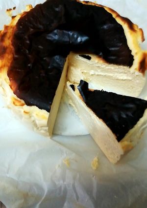 低糖質　半熟バスクチーズケーキ　-レシピのメイン写真