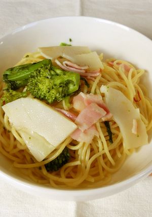たけのこのガーリックパスタ-レシピのメイン写真