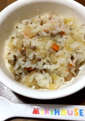 10ヶ月☆牛めし-レシピのメイン写真