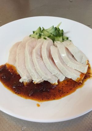 しっとり仕上がる鶏胸肉の火入れ-レシピのメイン写真