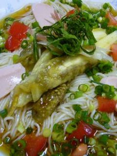 どっさり、ぶっかけそうめん!-レシピのメイン写真