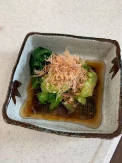 青梗菜のおかかお浸し-レシピのメイン写真