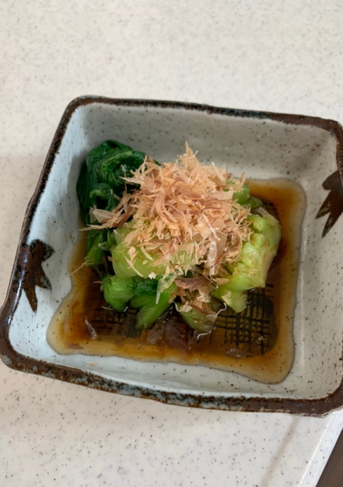 青梗菜のおかかお浸し-レシピのメイン写真