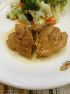 【保育園給食】鶏肉のオレンジ煮-レシピのメイン写真