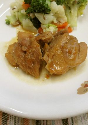 【保育園給食】鶏肉のオレンジ煮-レシピのメイン写真