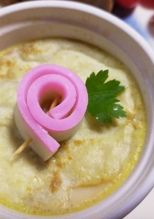 クリーミィなマッシュと蟹の2層茶碗蒸し♪-レシピのメイン写真