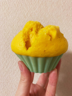 菜箸で混ぜるだけカボチャの蒸しパン-レシピのメイン写真