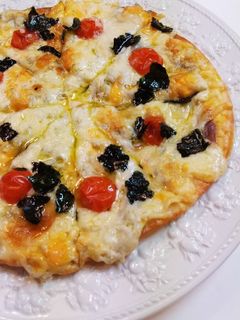 しらす 海苔 チーズ3種 カレーピザ-レシピのメイン写真