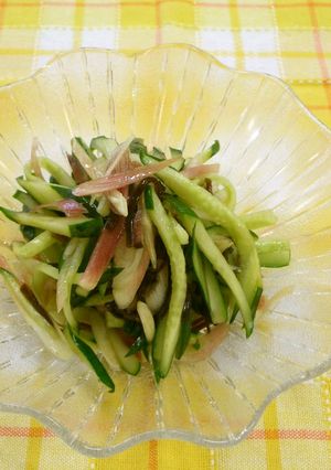 ベジ♪きゅうりの塩昆布和え-レシピのメイン写真
