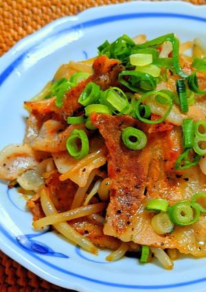 もやしと豚バラ肉のポン酢炒め-レシピのメイン写真