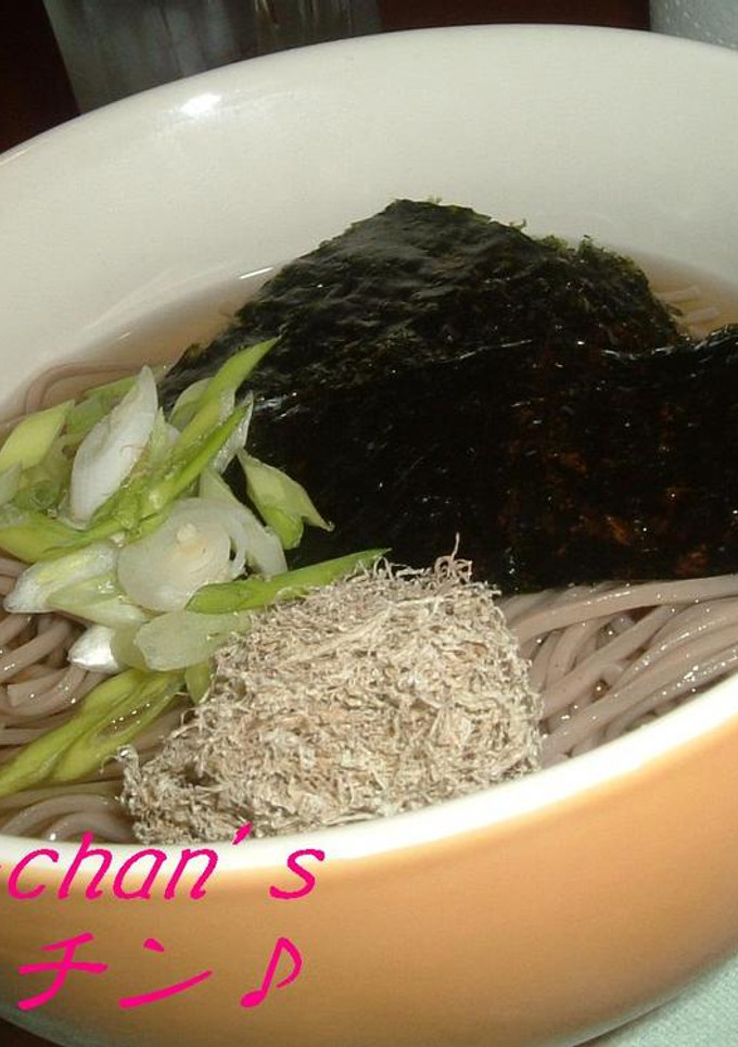 かけ蕎麦　～だしのきいた手作りつゆで～-レシピのメイン写真