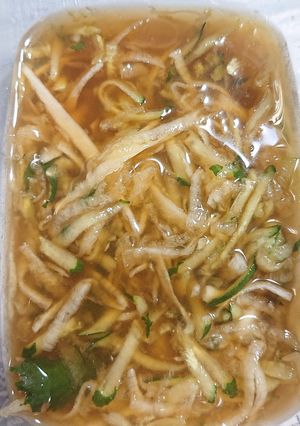 大根と胡瓜のワサビ追い鰹漬け-レシピのメイン写真