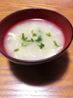 ヒガシマルうどんスープで☆お味噌汁-レシピのメイン写真