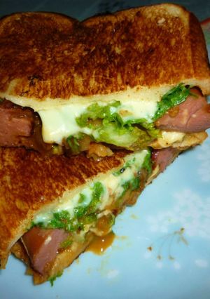 アレンテージョ風でホットサンド-レシピのメイン写真