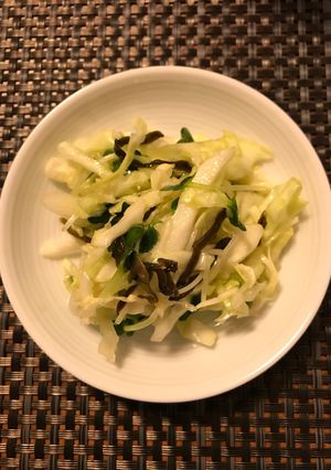 キャベツの塩昆布和え-レシピのメイン写真