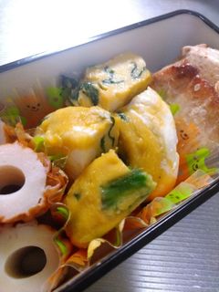 お弁当に!卵1つのレンジでオムレツ-レシピのメイン写真