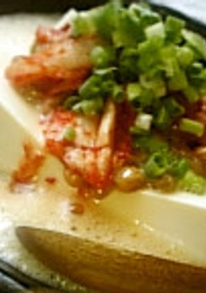 ふわとろ納豆キムチ豆腐-レシピのメイン写真