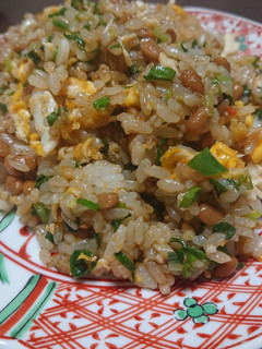 野菜だしの納豆炒飯-レシピのメイン写真