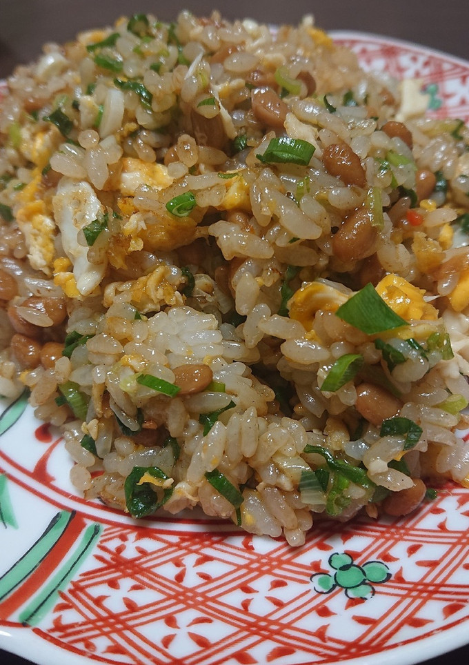 野菜だしの納豆炒飯-レシピのメイン写真