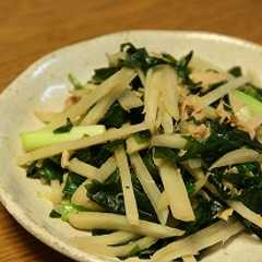 รูปของ わかめと新生姜の炒め物♪