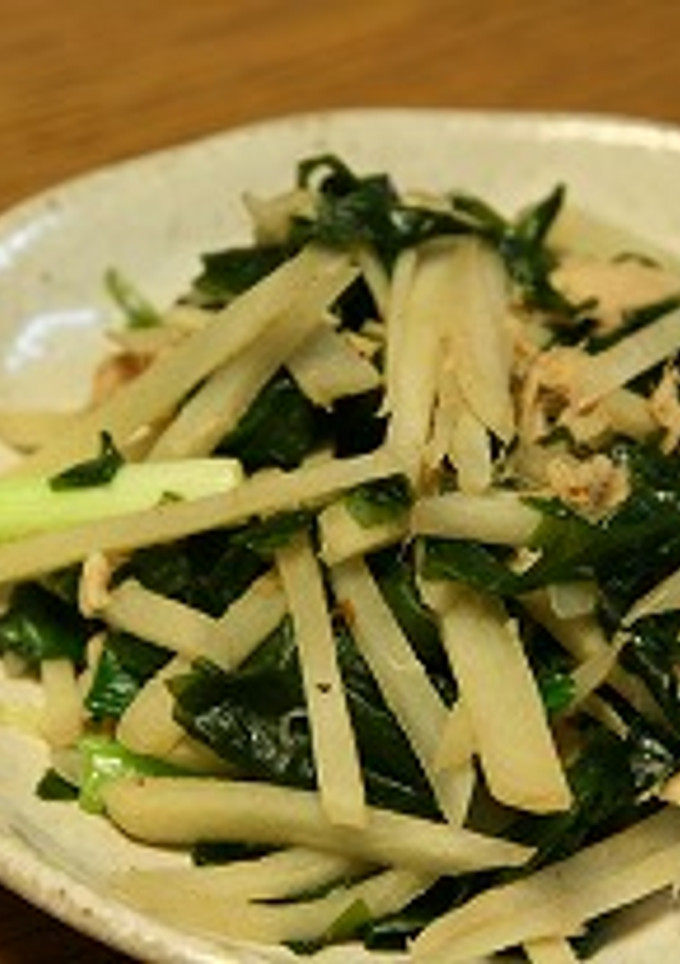 わかめと新生姜の炒め物♪-レシピのメイン写真