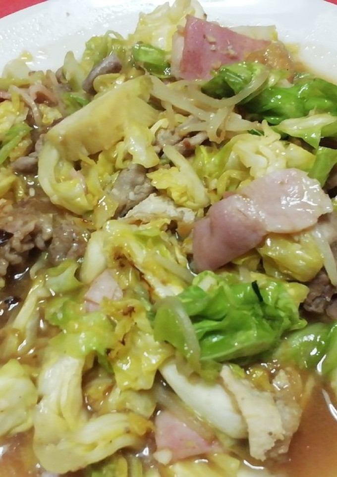 豚肉とキャベツの野菜炒め-レシピのメイン写真