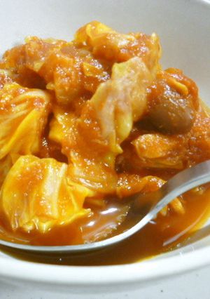 簡単キャベツのトマトソース煮-レシピのメイン写真