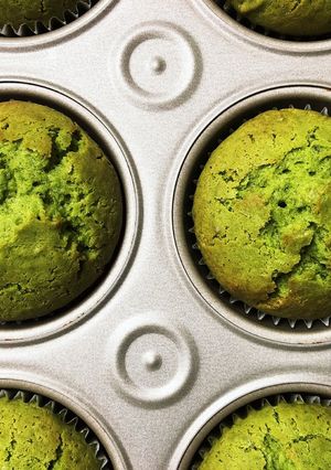 ラム酒漬け甘納豆の抹茶マフィン-レシピのメイン写真