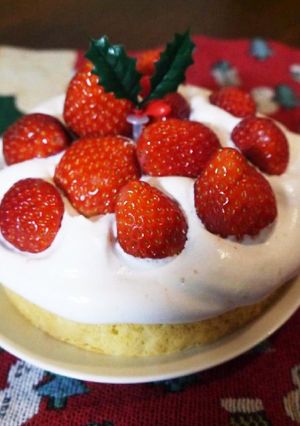 簡単スポンジケーキ-レシピのメイン写真