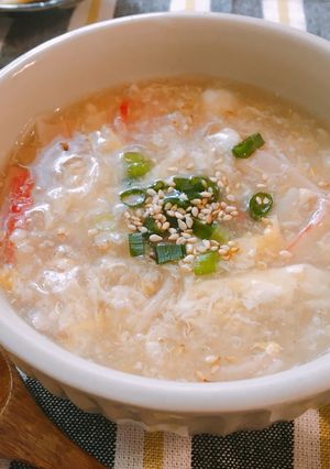 包丁不要！簡単♡かに玉とろみスープ-レシピのメイン写真