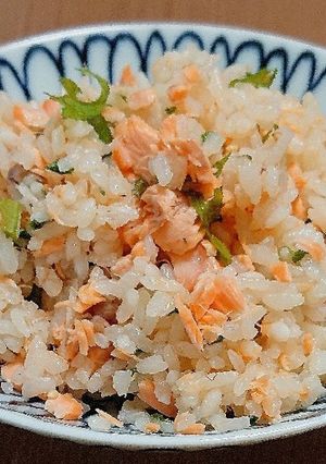 ベストポットで☆鮭の炊き込みご飯-レシピのメイン写真