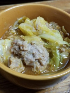 圧力鍋で☆時短☆キャベツと挽き肉の重ね煮-レシピのメイン写真